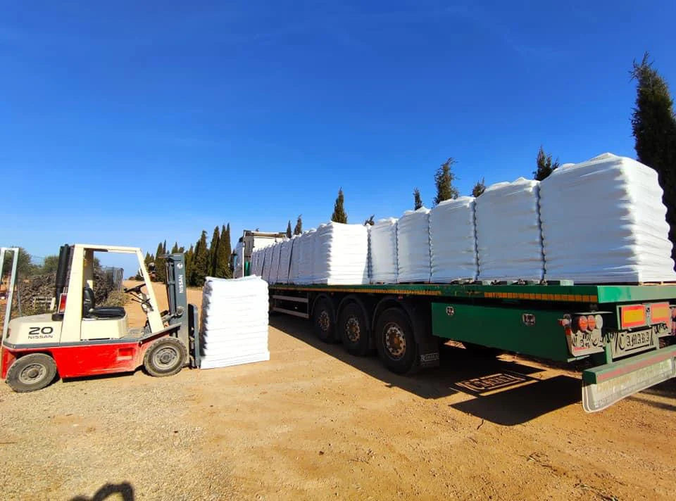 1 Camión completo de 24 palets de Pellets Certificación ENplus A1 en España