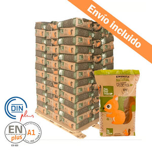 Naturpellet – Palet 70 sacos de 15kg